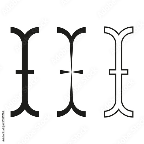 Text cursor symbol. I Cursor icon. Vector illustration. EPS 10.