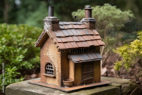 miniature of smoked style house
