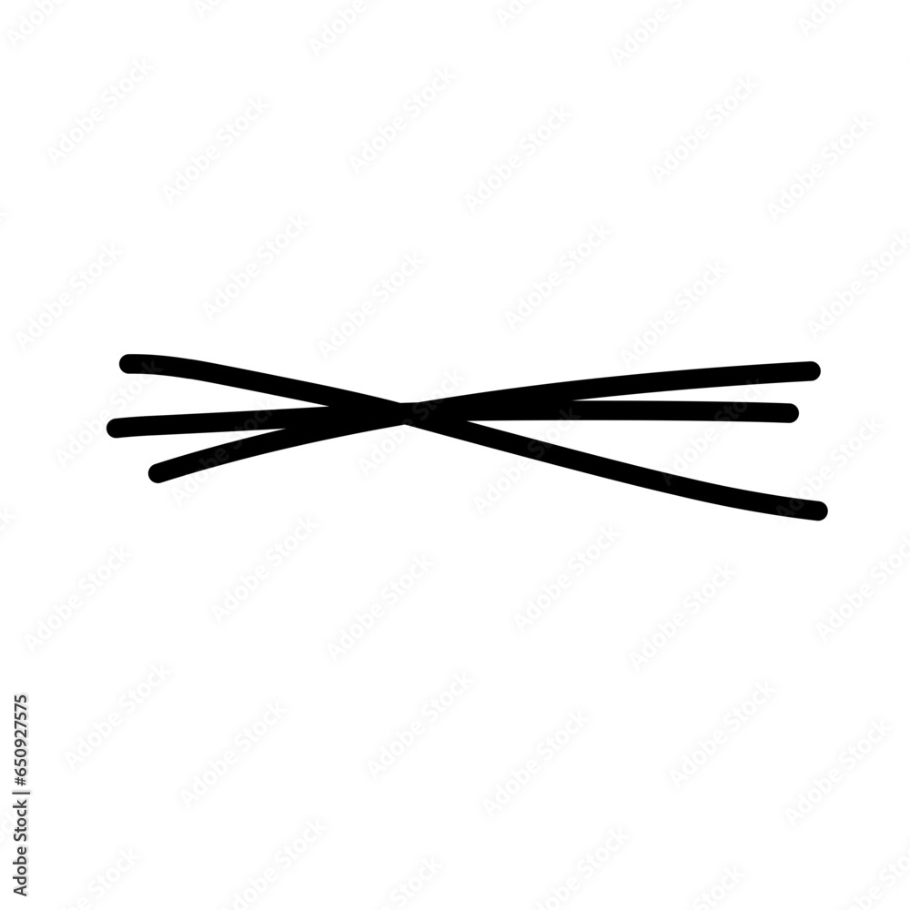 Hand drawn scribble lines Hand drawn scribble lines