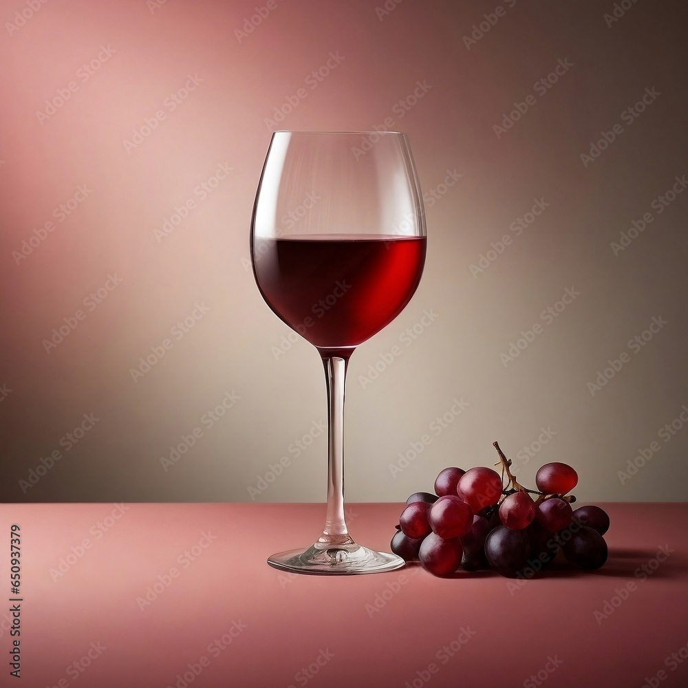 copa de vino junto a un ramo de uvas copa de vino junto a un ramo de uvas