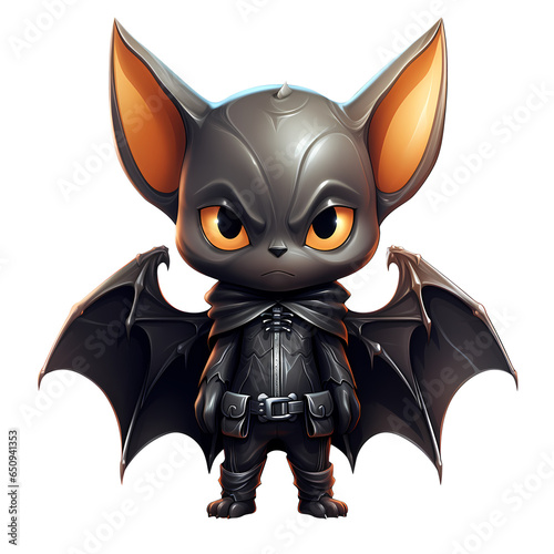 Bat Halloween Character Clipart Illustration photo