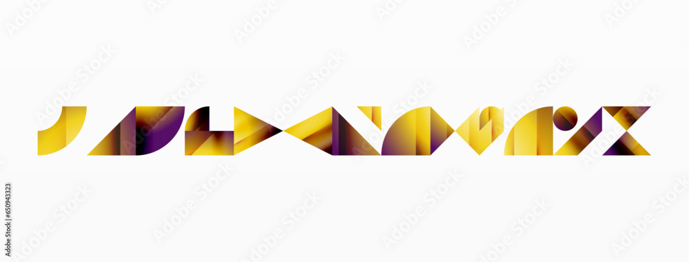 Obraz premium Triangle and circle minimalist composition. Simple elegance meets geometric harmony in captivating visual design for wallpaper, banner, background, landing page, wall art, invitation, prints, posters