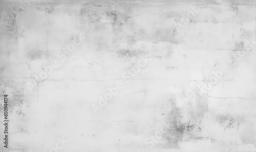 Beautiful white gray Abstract Grunge Decorative Stucco Wall Background. Art Rough Stylized Texture Banner with Space for Text, Generative AI 