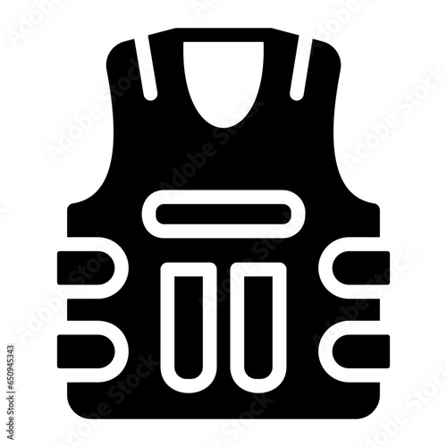 bulletproof vest Solid icon