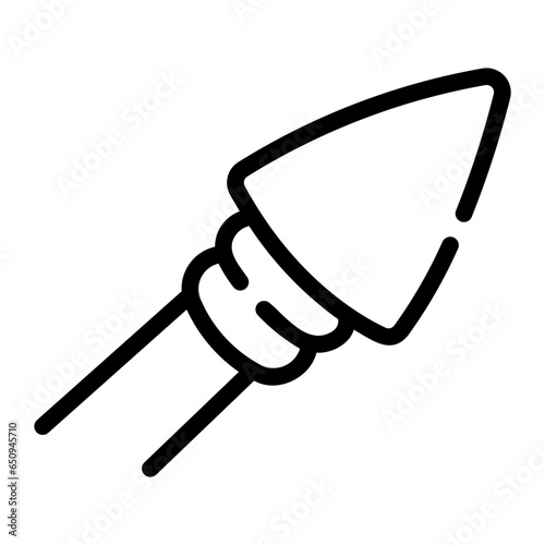 spear Line Icon