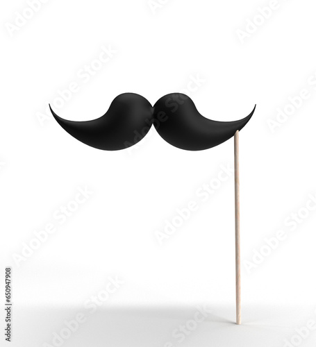 Fotografia moustache beard black brown color symbol decoration ornament man gentleman perso
