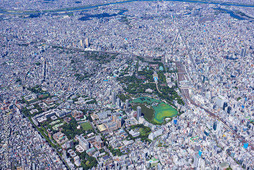 上野全景・Aerial view・2023撮影 photo