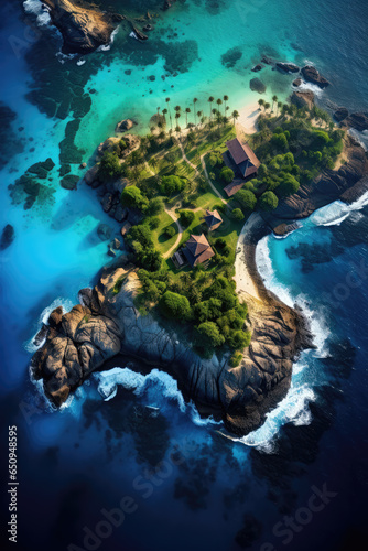 Beautiful Tropical Island  © LadyAI