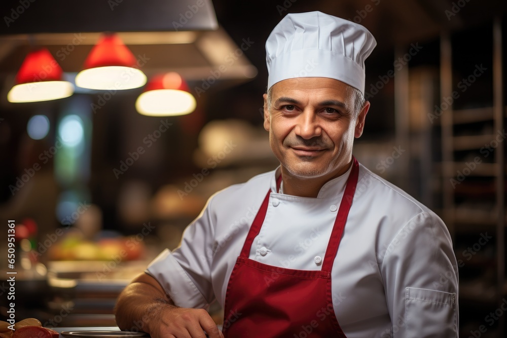 portrait of a chef