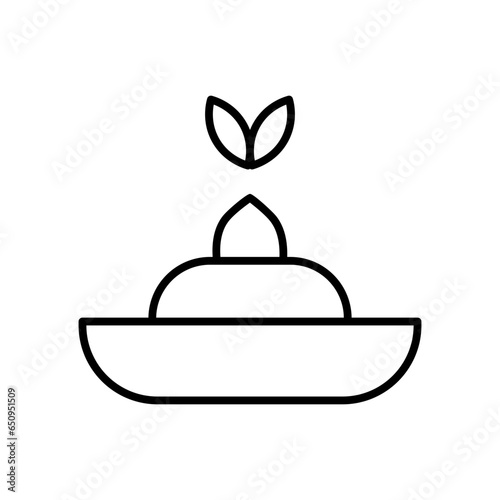 mayonnaise line icon