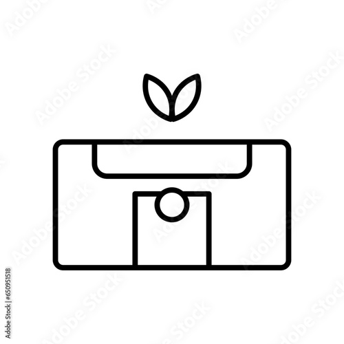 leather line icon