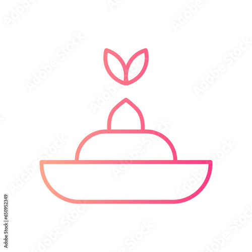 mayonnaise gradient icon
