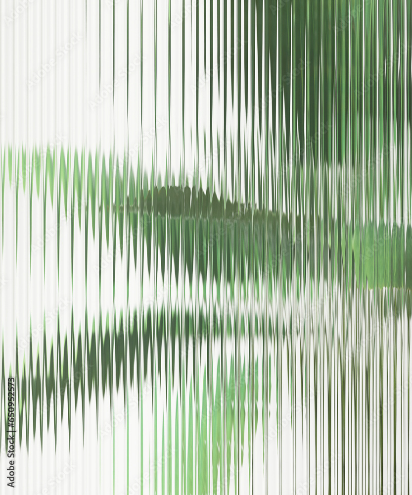 Fresh beautiful green tropical banana tree behind transparent reeded glass in sunlight with copy space for modern, luxury fashion, beauty, cosmetic, skincare, body care, product background 3D Fresh beautiful green tropical banana tree behind transparent reeded glass in sunlight with copy space for modern, luxury fashion, beauty, cosmetic, skincare, body care, product background 3D