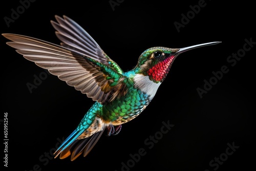 hummingbird in flight © Srinivas