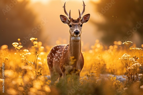deer in the forest © Srinivas