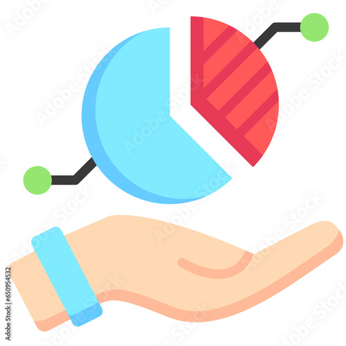 Percentage icon often used in design, websites, or applications, banner, flyer to convey specific concepts related to Assessment, educational, evaluative, and analytical purposes.