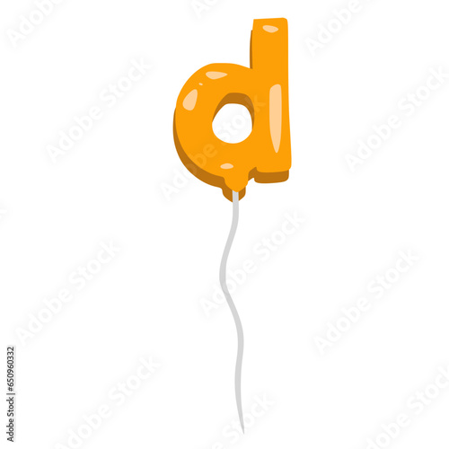 Obraz na płótnie Alphabet Letters Illustration w salonie