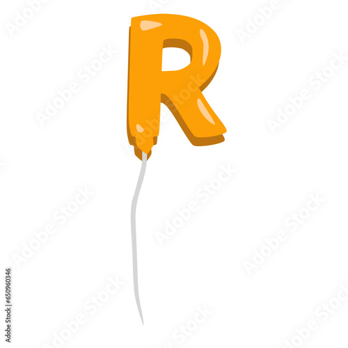 Obraz na płótnie Alphabet Letters Illustration w salonie