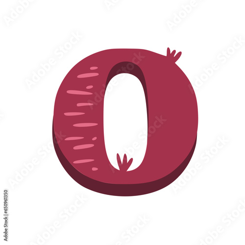 Obraz na płótnie Handmade Alphabet Letters w salonie