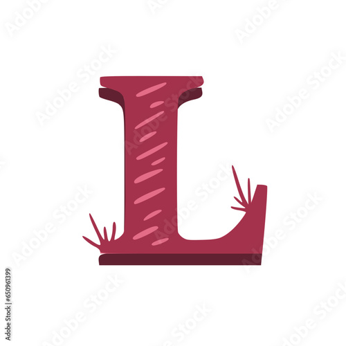 Obraz na płótnie Handmade Alphabet Letters w salonie