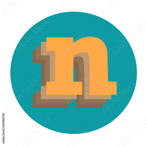 Obraz na płótnie Handmade Alphabet Letters w salonie