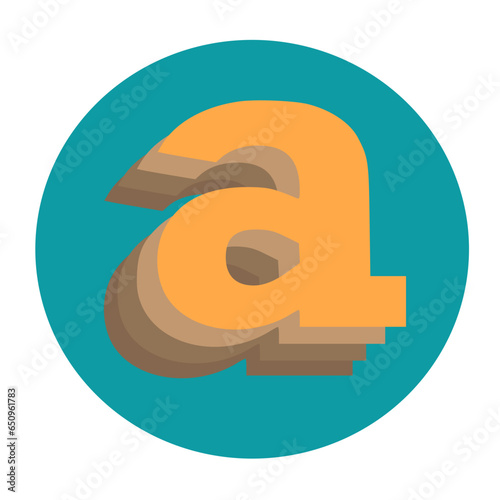 Obraz na płótnie Handmade Alphabet Letters w salonie