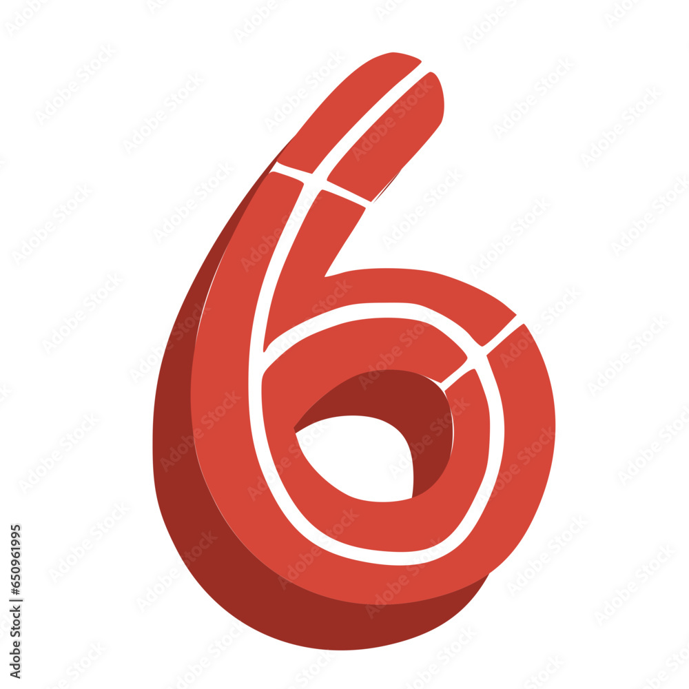 Handmade Alphabet Letters Red Color