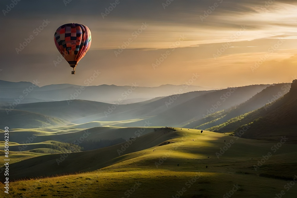 hot air balloon