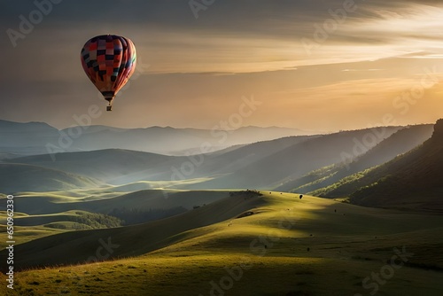 hot air balloon © Abubakr