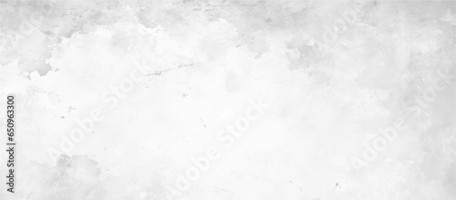 White abstract ice texture grunge background. White background on cement floor texture - concrete texture - old vintage grunge texture design. white grunge cement wall texture background, banner.
