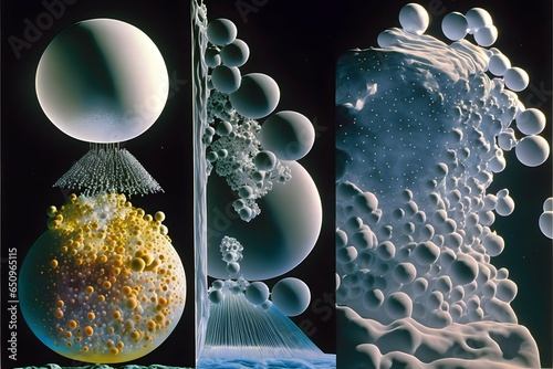 stratiform cumuliform stratocumuliform cumulonimbiform and cirriform in troposphere stratosphere and mesosphere motives of aerosol consisting of a visible mass of miniature liquid droplets frozen  photo