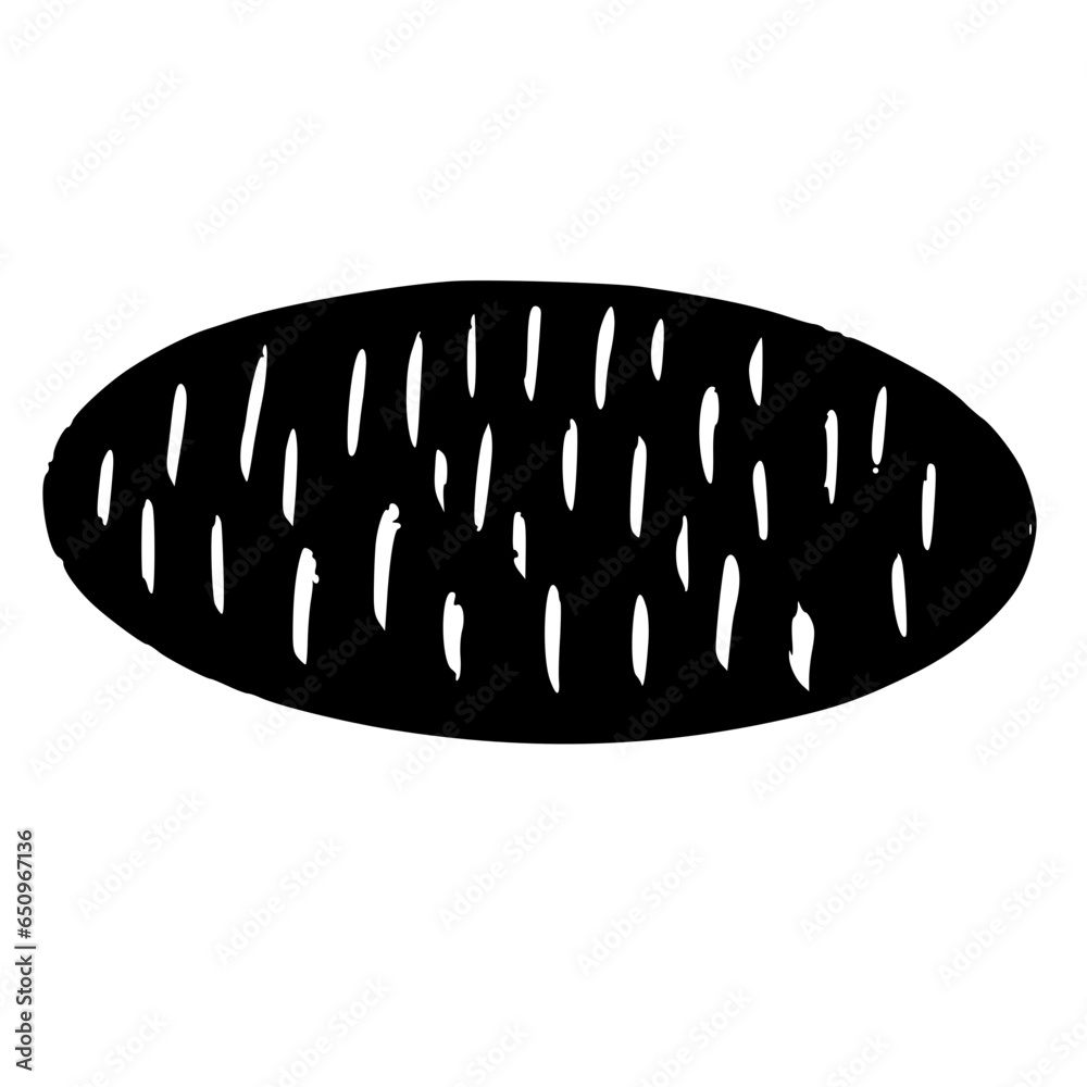Oval Abstract Illustration