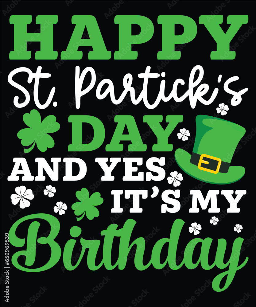 Fototapeta premium st patrick svg , t-shirt design. 