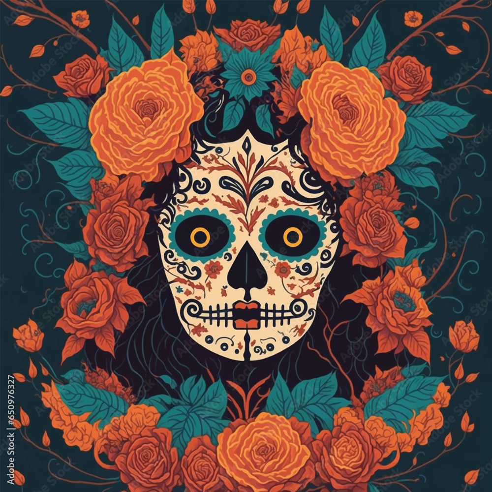 Day of the Dead vector illustration