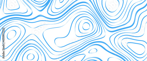 Vector The stylized height of the topographic contour in lines and contours with a transparent background.