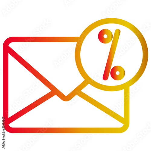  email marketing gradien icon, email, marketing, business, mail, communication, message, internet, online, technology, web, digital, send, letter, concept, contact, network, social, icon, information