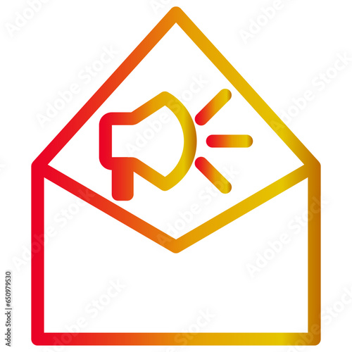  email marketing gradien icon, email, marketing, business, mail, communication, message, internet, online, technology, web, digital, send, letter, concept, contact, network, social, icon, information