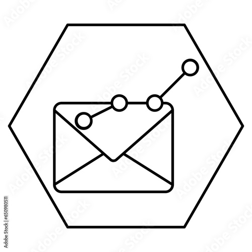  email marketing line icon, email, marketing, business, mail, communication, message, internet, online, technology, web, digital, send, letter, concept, contact, network, social, icon, information