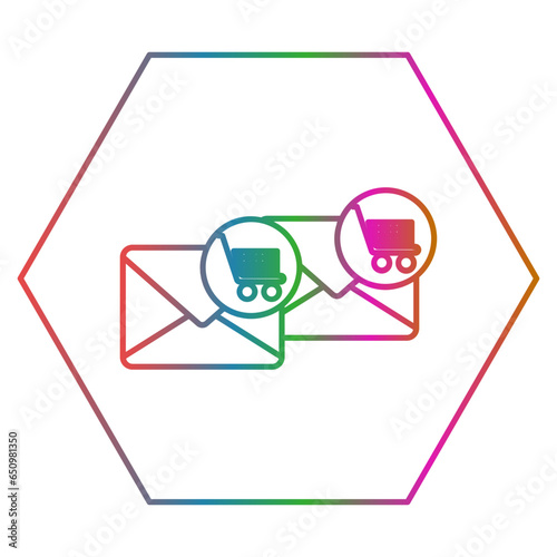  email marketing gradien 2 icon, email, marketing, business, mail, communication, message, internet, online, technology, web, digital, send, letter, concept, contact, network, social, icon