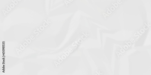 	
White satin crumpled paper texture and White crumpled paper texture crush paper so that it becomes creased and wrinkled. Old white crumpled paper sheet background texture.