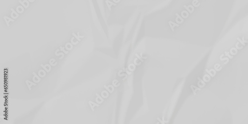 White satin crumpled paper texture and White crumpled paper texture crush paper so that it becomes creased and wrinkled. Old white crumpled paper sheet background texture.