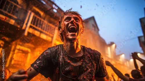 La Tomatina (Spain): A unique festival in Buñol, Spain that features a huge battle over tomatoes. Participants threw tomatoes at each other. It makes work fun and busy.