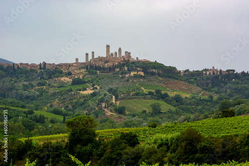 view of san gimignano in tuscany
