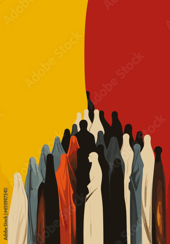 Exodus cover, yellow and red 1980s style.