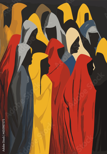 Exodus cover, yellow and red 1980s style.