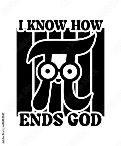 i know how ends god svg design