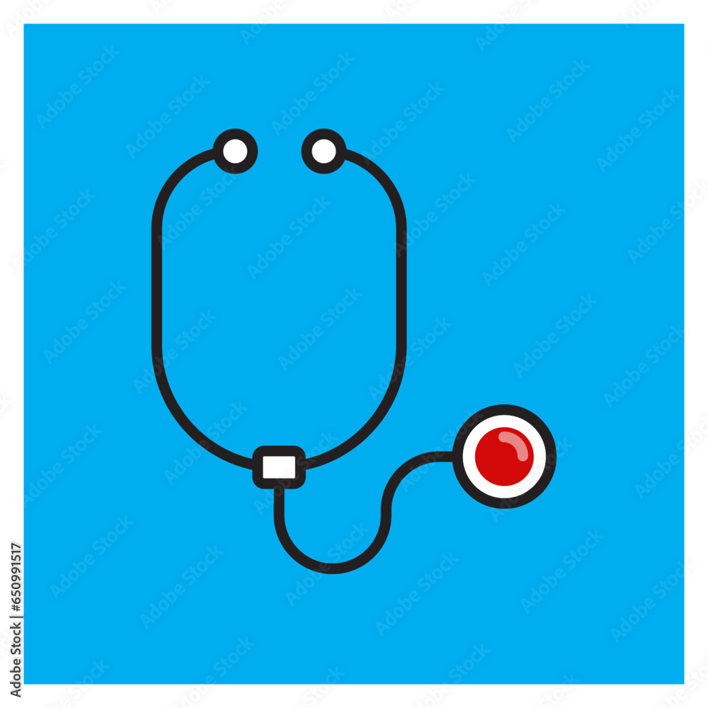 Stethoscope graphic icon. vector illustration Stethoscope graphic icon. vector illustration