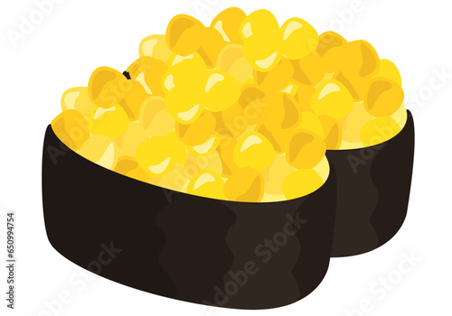 寿司_軍艦巻き_コーン