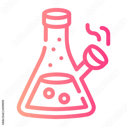 bong Line Gradient Icon