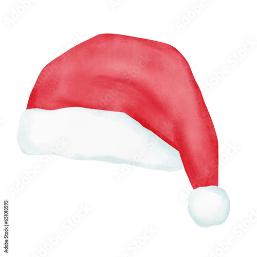 Decorative santa Hat illustration
